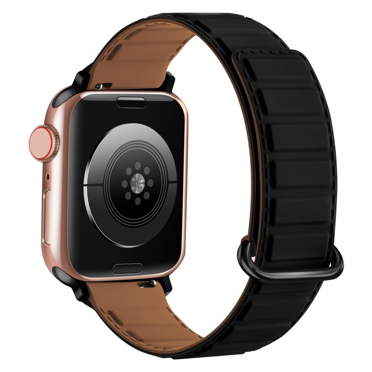 Bracelet de montre magnétique en silicone à boucle inversée, pour Apple Watch Series 2 42 mm, pour Apple Watch Series 2 38 mm, pour Apple Watch 42 mm