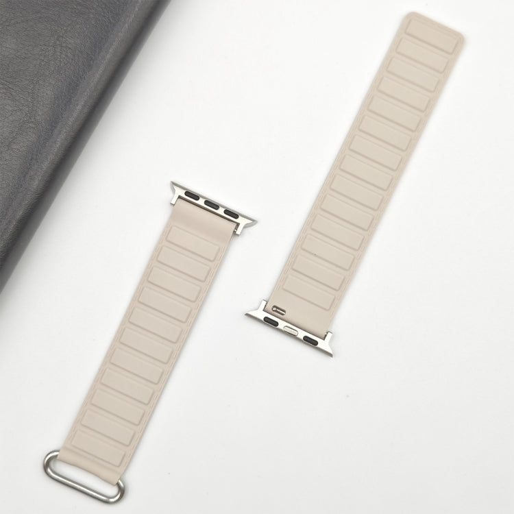 Bracelet de montre en silicone magnétique à boucle inversée, pour Apple Watch Series 9 41 mm, pour Apple Watch Ultra 49 mm, pour Apple Watch Series 8 41 mm