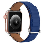 Bracelet de montre en silicone magnétique à boucle inversée, pour Apple Watch Series 9 41 mm, pour Apple Watch Ultra 49 mm, pour Apple Watch Series 8 41 mm
