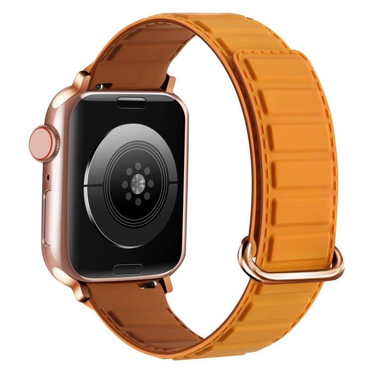 Bracelet de montre en silicone magnétique à boucle inversée, pour Apple Watch Series 9 41 mm, pour Apple Watch Ultra 49 mm, pour Apple Watch Series 8 41 mm