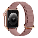 Bracelet de montre en silicone magnétique à boucle inversée, pour Apple Watch SE 2023 40mm, pour Apple Watch Ultra 2 49mm, pour Apple Watch Series 9 45mm