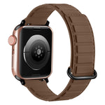 Bracelet de montre en silicone magnétique à boucle inversée, pour Apple Watch Series 10 46mm, pour Apple Watch Series 10 42mm, pour Apple Watch SE 2023 44mm