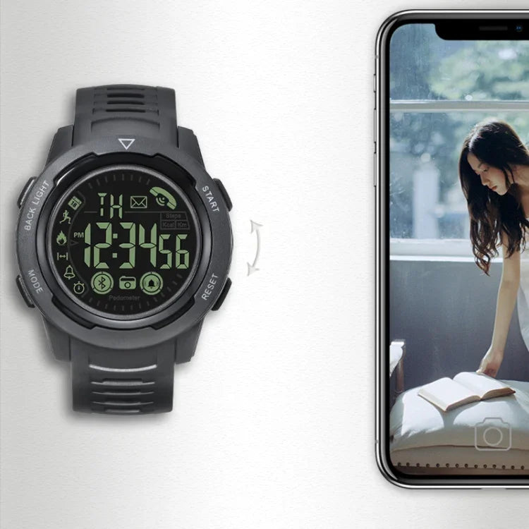 Montre de sport connectée SPOVAN PR3 étanche pour l'extérieur avec Bluetooth