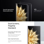 Honor Magic V2 Ultimate 5G, écran 7,92 pouces + 6,43 pouces, MagicOS 7.2, processeur Snapdragon 8 Gen2 octocœur jusqu'à 3,36 GHz, réseau : 5G, OTG, non compatible avec Google Play, 16 Go + 1 To