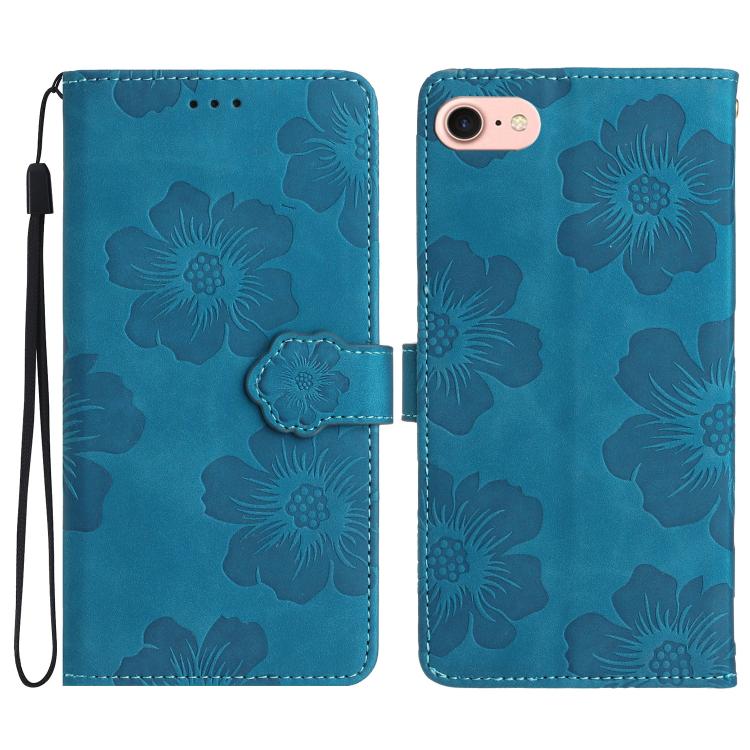 Coque de téléphone en cuir avec motif floral en relief, pour iPhone 16e / 17e, pour iPhone 17 Pro Max, pour iPhone 17 Pro, pour iPhone 17, pour iPhone Air, pour iPhone 16 Pro Max, pour iPhone 16 Pro, pour iPhone 16 Plus, pour iPhone 16
