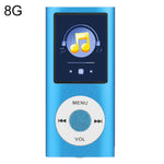 Lecteur MP4 métal écran TFT 1,8 pouces, avec carte TF 8 Go + écouteurs + câble, avec carte TF 16 Go + écouteurs + câble, avec écouteurs + câble