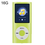 Lecteur MP4 métal écran TFT 1,8 pouces, avec carte TF 8 Go + écouteurs + câble, avec carte TF 16 Go + écouteurs + câble, avec écouteurs + câble