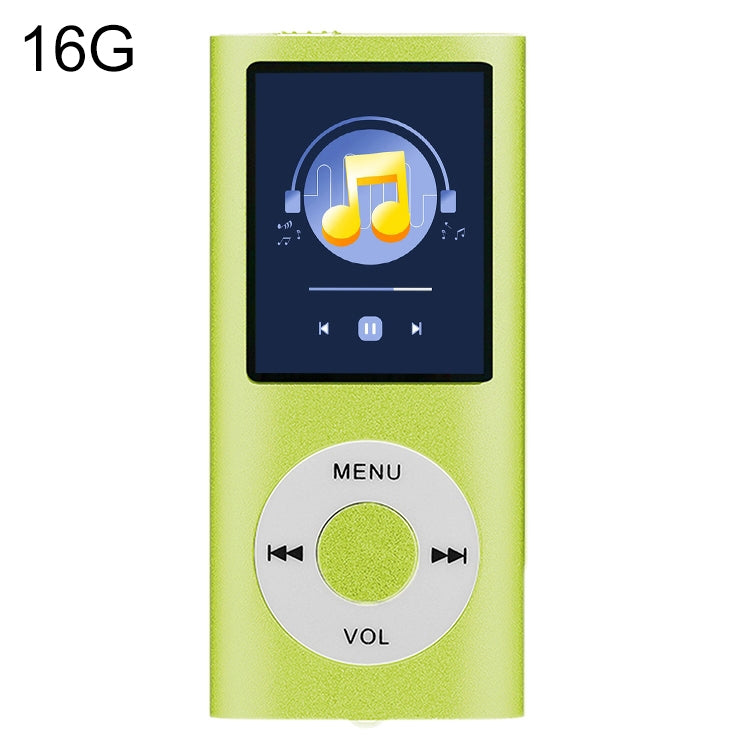 Lecteur MP4 métal écran TFT 1,8 pouces, avec carte TF 8 Go + écouteurs + câble, avec carte TF 16 Go + écouteurs + câble, avec écouteurs + câble