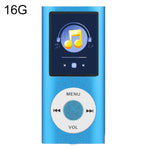 Lecteur MP4 métal écran TFT 1,8 pouces, avec carte TF 8 Go + écouteurs + câble, avec carte TF 16 Go + écouteurs + câble, avec écouteurs + câble