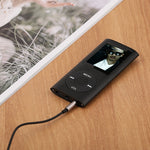 Lecteur MP4 métal écran TFT 1,8 pouces, avec carte TF 8 Go + écouteurs + câble, avec carte TF 16 Go + écouteurs + câble, avec écouteurs + câble