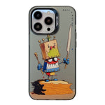 Série de Peintures à l'Huile Motif Animalier Coque de Téléphone PC + TPU, Pour iPhone 16 Pro Max