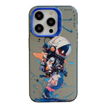 Série de Peintures à l'Huile Motif Animalier Coque de Téléphone PC + TPU, Pour iPhone 16 Pro Max