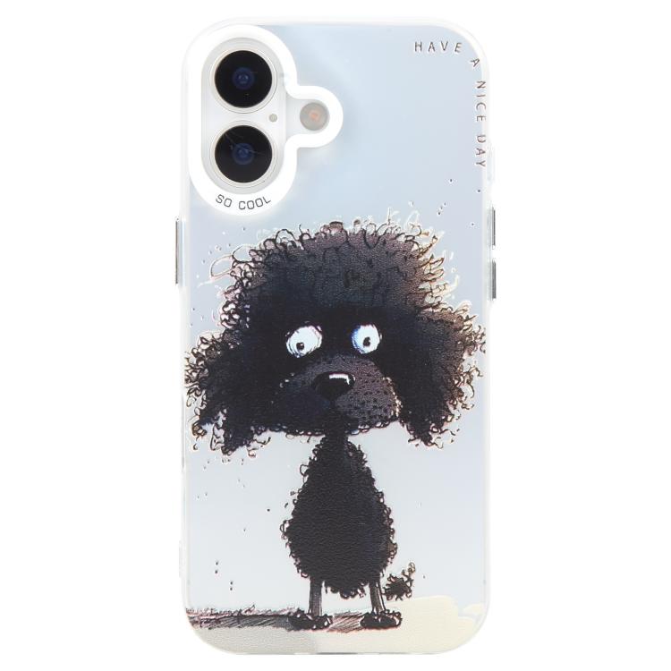 Coque de téléphone PC + TPU série peinture à l'huile motif animal, pour iPhone 17