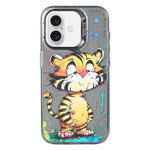 Coque de téléphone PC + TPU motif animal, pour iPhone Air