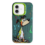 Coque de téléphone PC + TPU motif animal, pour iPhone Air