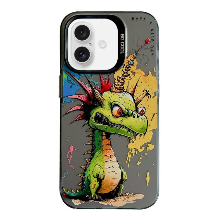 Coque de téléphone PC + TPU motif animal, pour iPhone Air