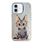 Coque de téléphone PC + TPU motif animal, pour iPhone Air