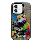 Coque de téléphone PC + TPU motif animal, pour iPhone Air