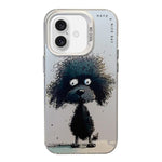 Coque de téléphone PC + TPU motif animal, pour iPhone Air
