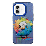Coque de téléphone PC + TPU motif animal, pour iPhone Air