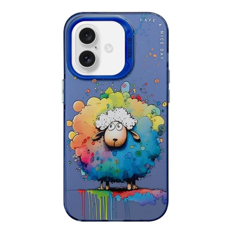 Coque de téléphone PC + TPU motif animal, pour iPhone Air