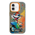 Coque de téléphone PC + TPU motif animal, pour iPhone Air