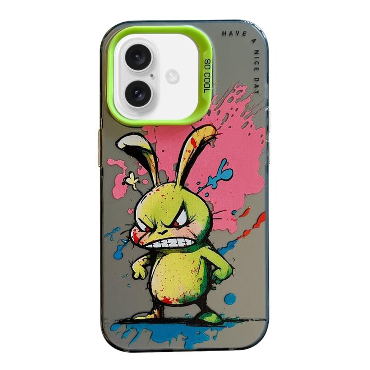 Coque de téléphone PC + TPU motif animal, pour iPhone Air