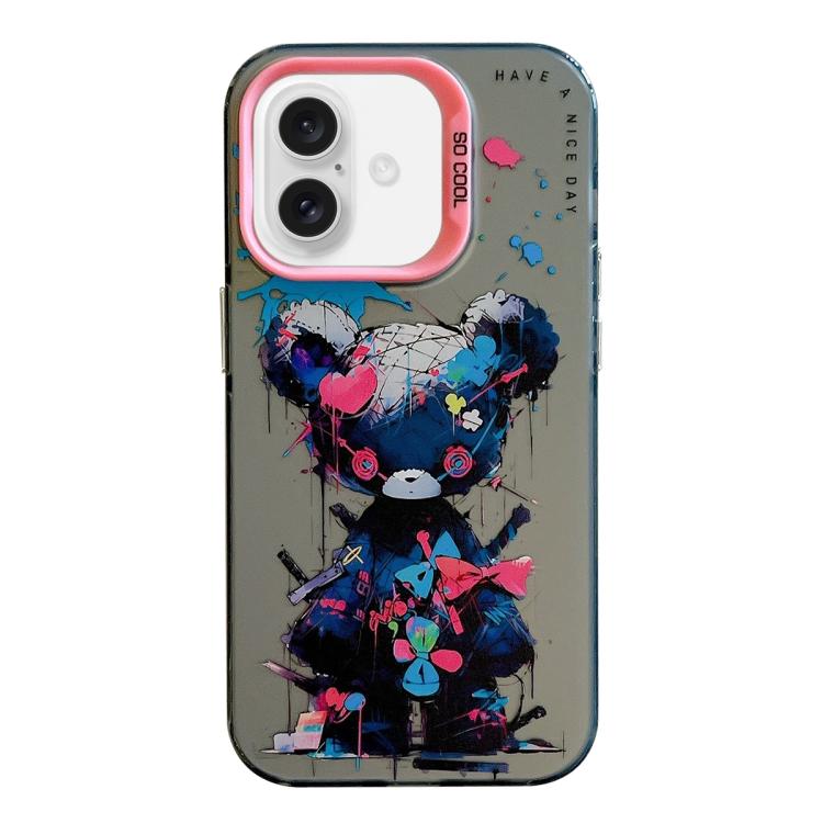 Coque de téléphone PC + TPU motif animal, pour iPhone Air