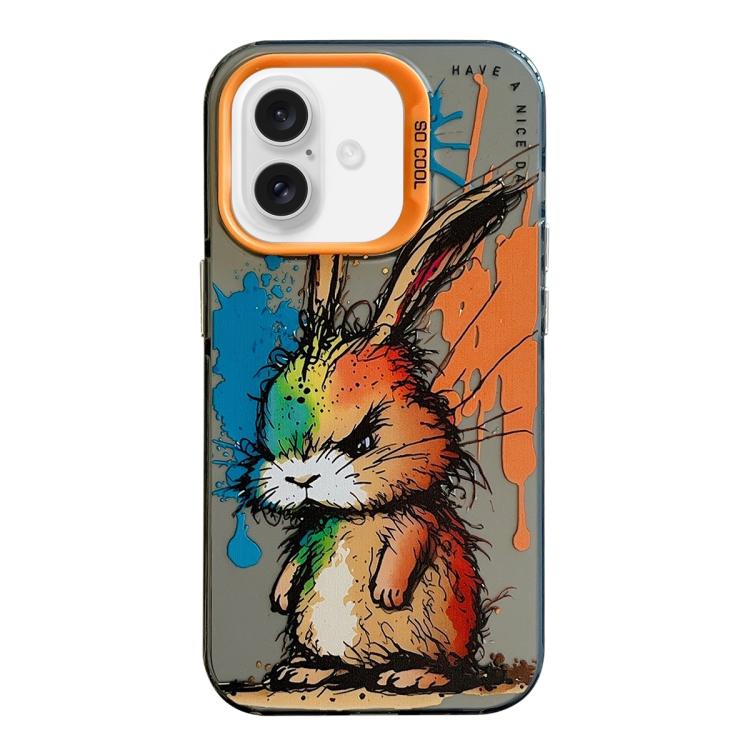 Coque de téléphone PC + TPU motif animal, pour iPhone Air