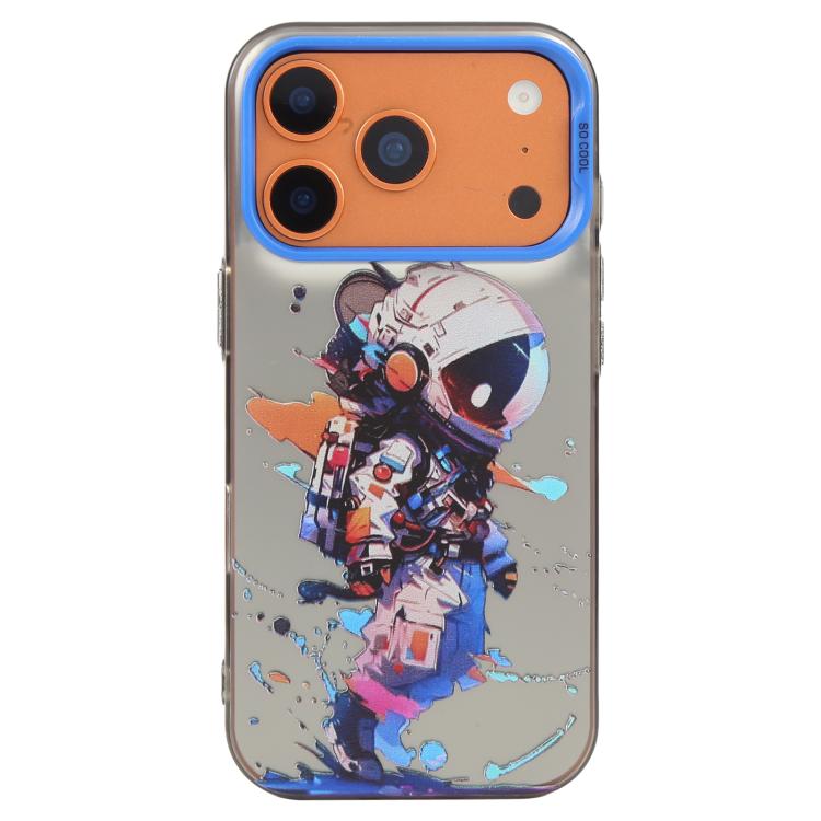 Coque de téléphone PC + TPU motif animal, série peinture à l'huile, pour iPhone 17 Pro