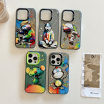 Animal Pattern Oil Painting Series PC + TPU Phone Case, For iPhone 17 Pro Max