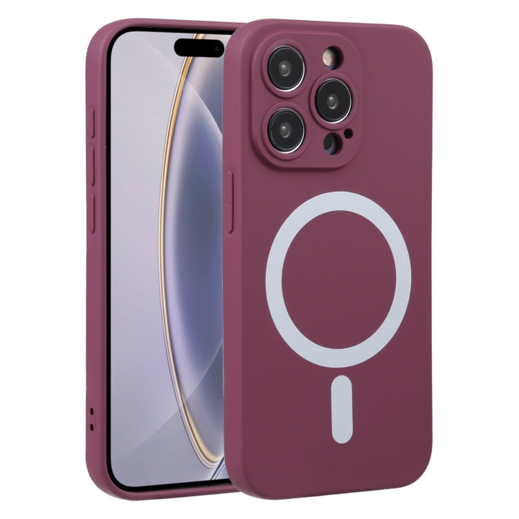 Liquid Silicone Magsafe Phone Case, For iPhone 16 Pro Max, For iPhone 16 Pro, For iPhone 16 Plus, For iPhone 16