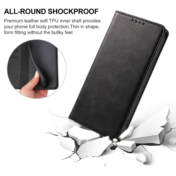 Magnetic Closure Leather Phone Case, For iPhone 15 Pro Max, For iPhone 15 Pro, For iPhone 15 Plus, For iPhone 15