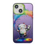 Cute Animal Pattern Series PC + TPU Phone Case, For iPhone 15 Pro Max, For iPhone 14, For iPhone 14 Pro, For iPhone 15 Pro