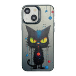 Cute Animal Pattern Series PC + TPU Phone Case, For iPhone 15 Pro Max, For iPhone 14, For iPhone 14 Pro, For iPhone 15 Pro