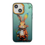 Cute Animal Pattern Series PC + TPU Phone Case, For iPhone 15 Pro Max, For iPhone 14, For iPhone 14 Pro, For iPhone 15 Pro