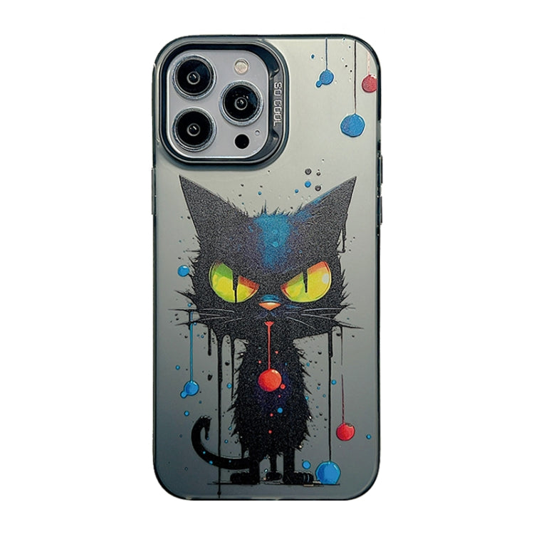 Cute Animal Pattern Series PC + TPU Phone Case, For iPhone 15 Pro Max, For iPhone 14, For iPhone 14 Pro, For iPhone 15 Pro