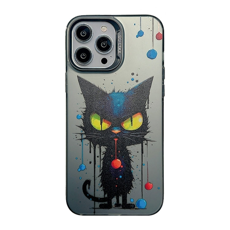 Cute Animal Pattern Series PC + TPU Phone Case, For iPhone 15 Pro Max, For iPhone 14, For iPhone 14 Pro, For iPhone 15 Pro