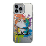 Cute Animal Pattern Series PC + TPU Phone Case, For iPhone 15 Pro Max, For iPhone 14, For iPhone 14 Pro, For iPhone 15 Pro