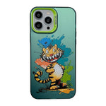 Cute Animal Pattern Series PC + TPU Phone Case, For iPhone 15 Pro Max, For iPhone 14, For iPhone 14 Pro, For iPhone 15 Pro