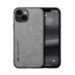 Étui de téléphone à dos en cuir magnétique doux au toucher, pour iPhone 14, pour iPhone 14 Pro, pour iPhone 14 Pro Max