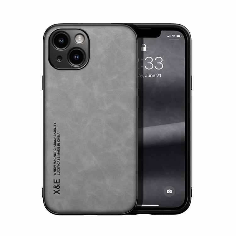 Étui de téléphone à dos en cuir magnétique doux au toucher, pour iPhone 14, pour iPhone 14 Pro, pour iPhone 14 Pro Max