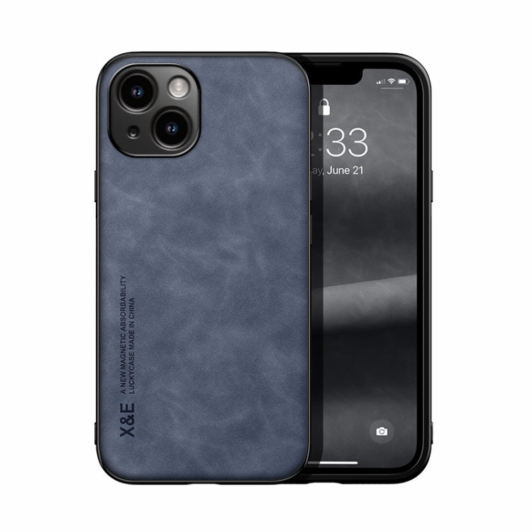 Étui de téléphone à dos en cuir magnétique doux au toucher, pour iPhone 14, pour iPhone 14 Pro, pour iPhone 14 Pro Max