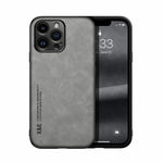 Étui de téléphone à dos en cuir magnétique doux au toucher, pour iPhone 14, pour iPhone 14 Pro, pour iPhone 14 Pro Max