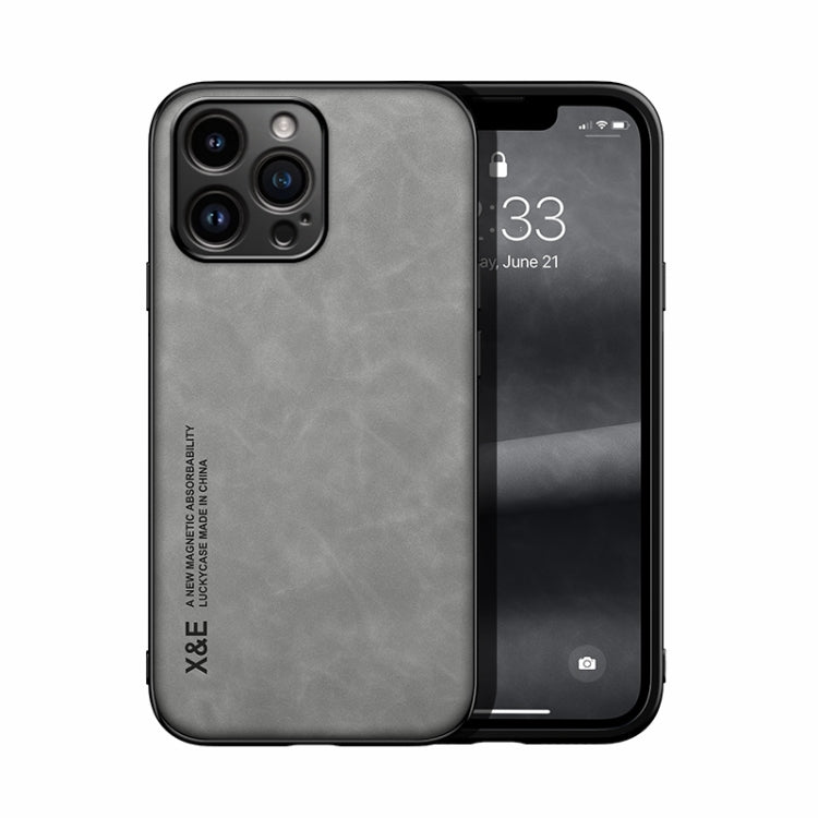 Étui de téléphone à dos en cuir magnétique doux au toucher, pour iPhone 14, pour iPhone 14 Pro, pour iPhone 14 Pro Max