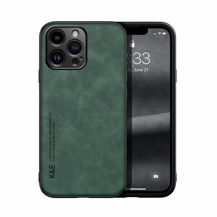 Étui de téléphone à dos en cuir magnétique doux au toucher, pour iPhone 14, pour iPhone 14 Pro, pour iPhone 14 Pro Max