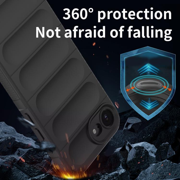 Coque de téléphone Magic Shield en TPU + flanelle, pour iPhone 17e / 16e, pour iPhone 17 Pro Max, pour iPhone 17 Pro, pour iPhone 17