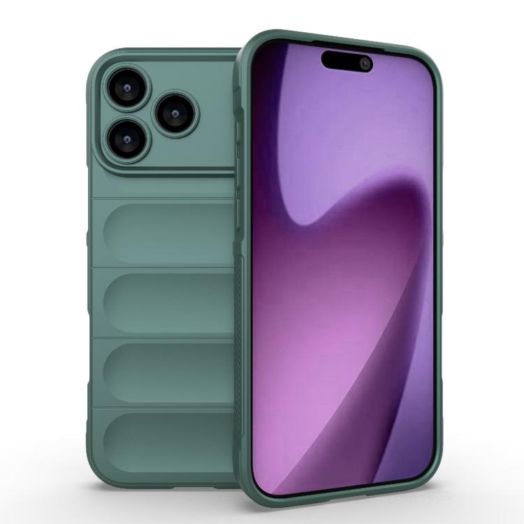 Coque de téléphone Magic Shield en TPU + flanelle, pour iPhone 17e / 16e, pour iPhone 17 Pro Max, pour iPhone 17 Pro, pour iPhone 17