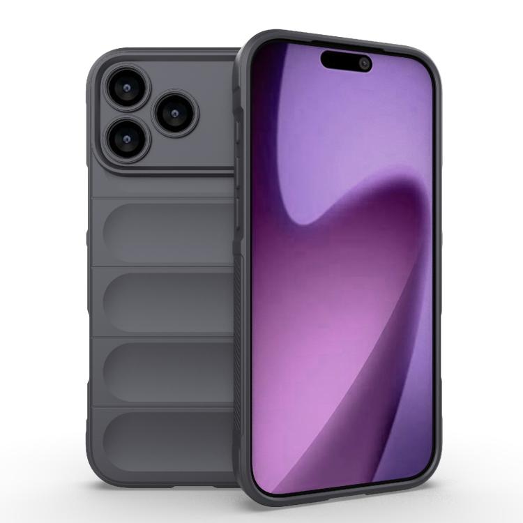 Coque de téléphone Magic Shield en TPU + flanelle, pour iPhone 17e / 16e, pour iPhone 17 Pro Max, pour iPhone 17 Pro, pour iPhone 17