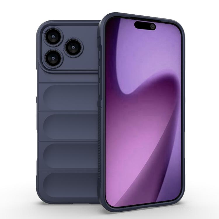 Coque de téléphone Magic Shield en TPU + flanelle, pour iPhone 17e / 16e, pour iPhone 17 Pro Max, pour iPhone 17 Pro, pour iPhone 17